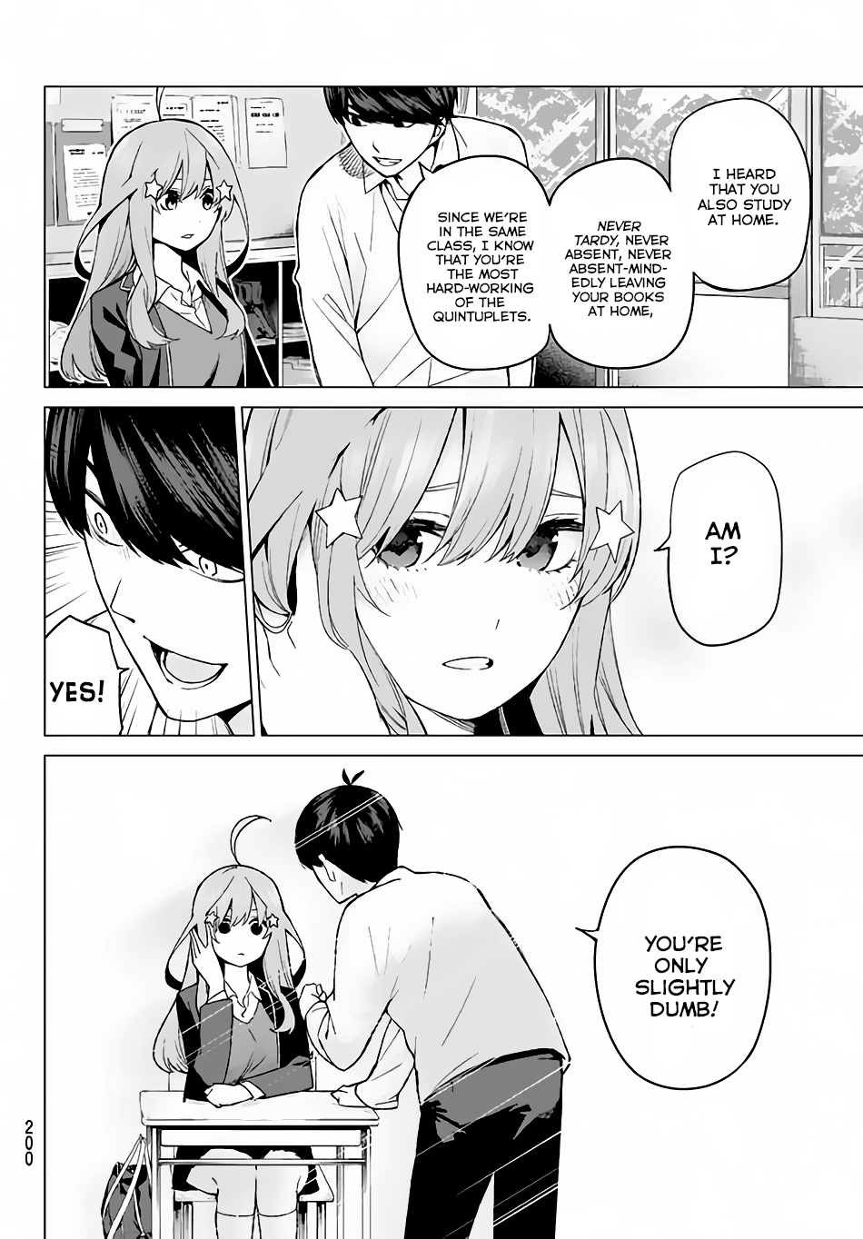 Go-Toubun no Hanayome Chapter 15 page 5 - Chapter 15: Thing Accumulated Through Time