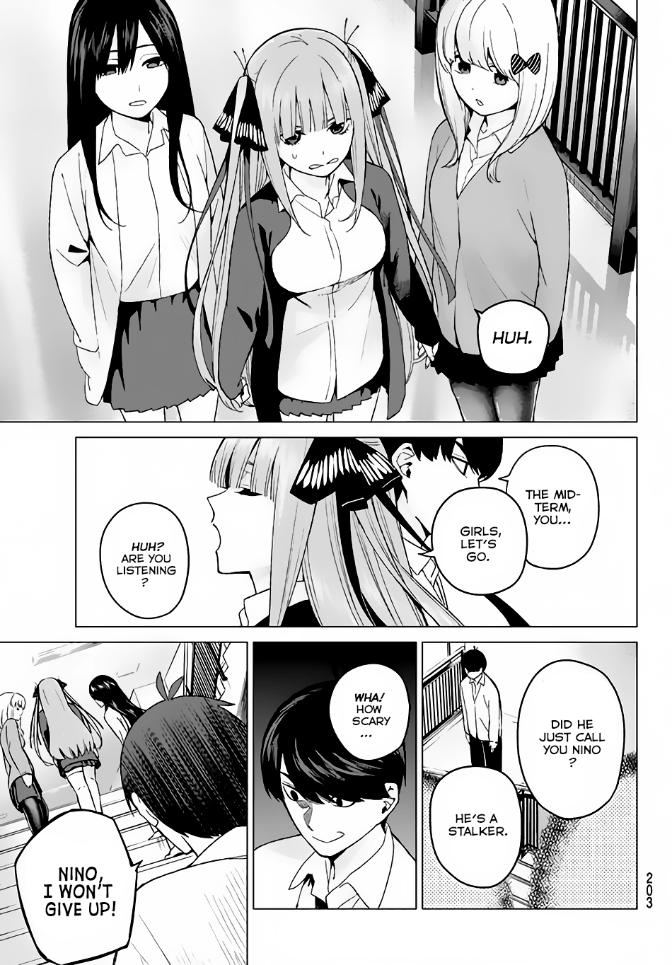 Go-Toubun no Hanayome Chapter 15 page 8 - Chapter 15: Thing Accumulated Through Time