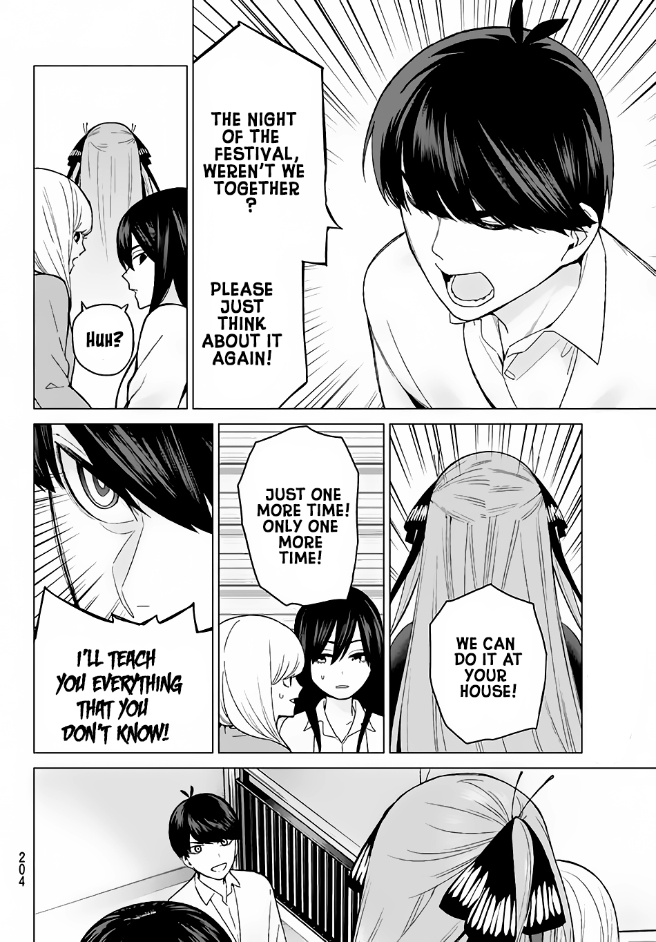Go-Toubun no Hanayome Chapter 15 page 9 - Chapter 15: Thing Accumulated Through Time