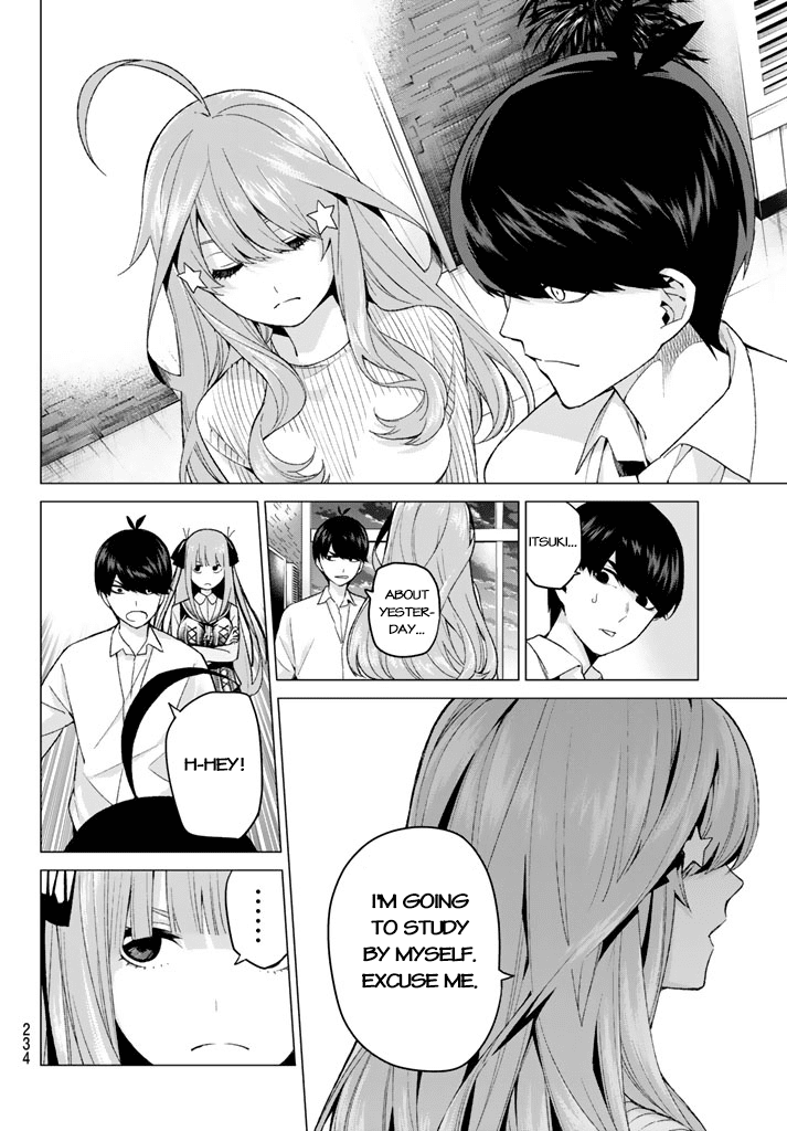 Go-Toubun no Hanayome Chapter 16 page 14 - Chapter 16: Stubbornness [HQ]