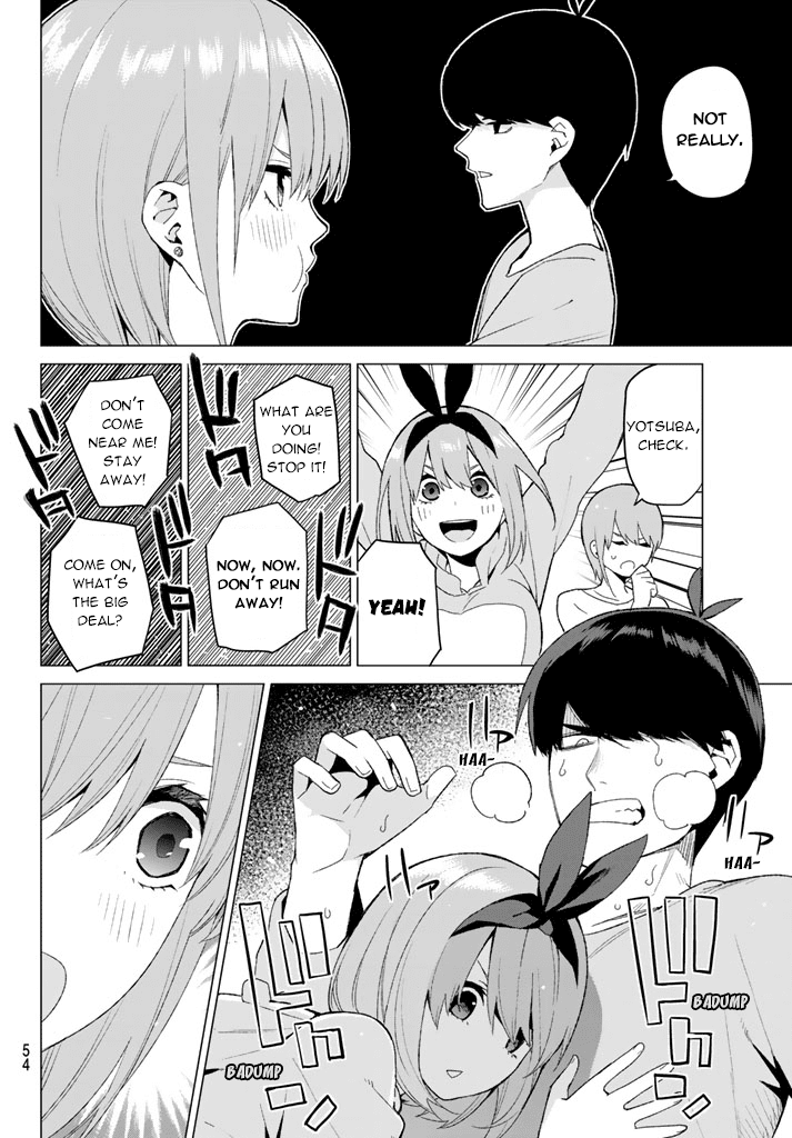 Go-Toubun no Hanayome Chapter 17 page 8 - Chapter 17: Night time study session [HQ]