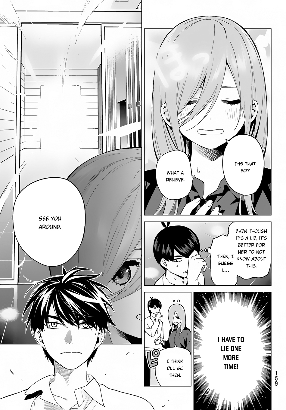 Go-Toubun no Hanayome Chapter 18 page 15 - Chapter 18: The Lie of a Liar