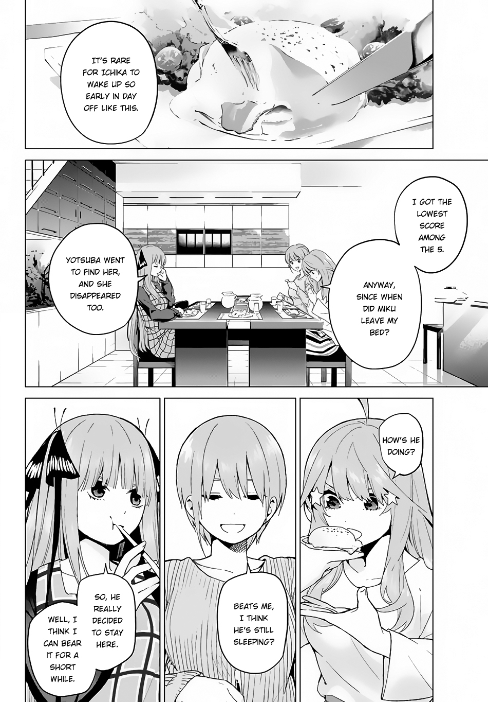 Go-Toubun no Hanayome Chapter 18 page 4 - Chapter 18: The Lie of a Liar