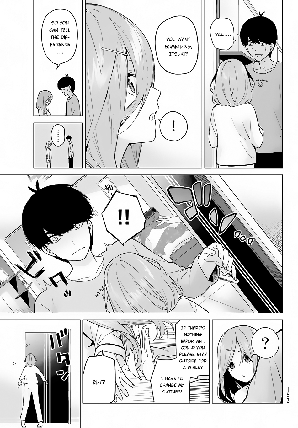 Go-Toubun no Hanayome Chapter 18 page 9 - Chapter 18: The Lie of a Liar