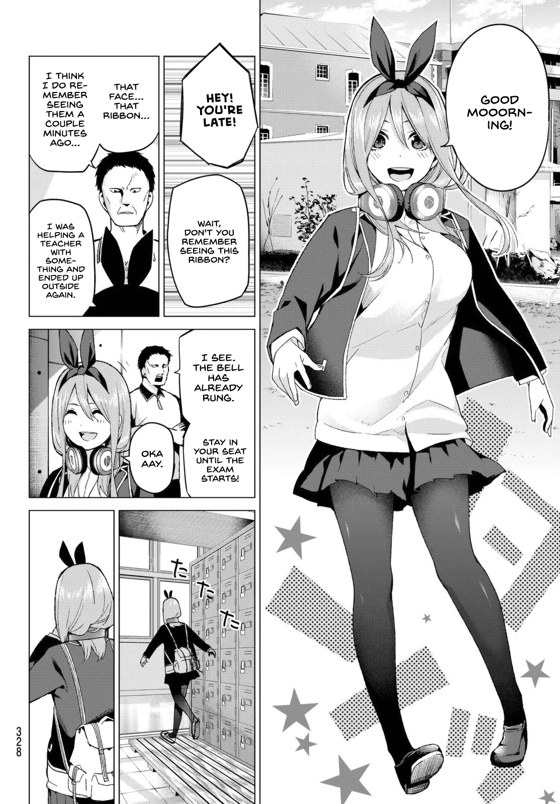 Go-Toubun no Hanayome Chapter 19 page 14 - Chapter 19: The Death Road of Impatience [HQ]