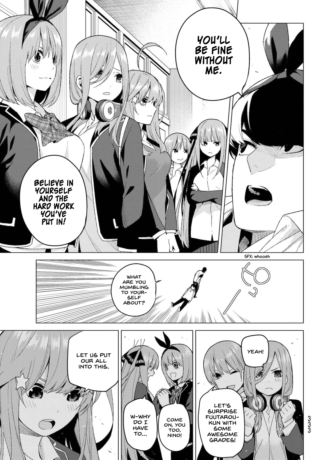 Go-Toubun no Hanayome Chapter 19 page 19 - Chapter 19: The Death Road of Impatience [HQ]