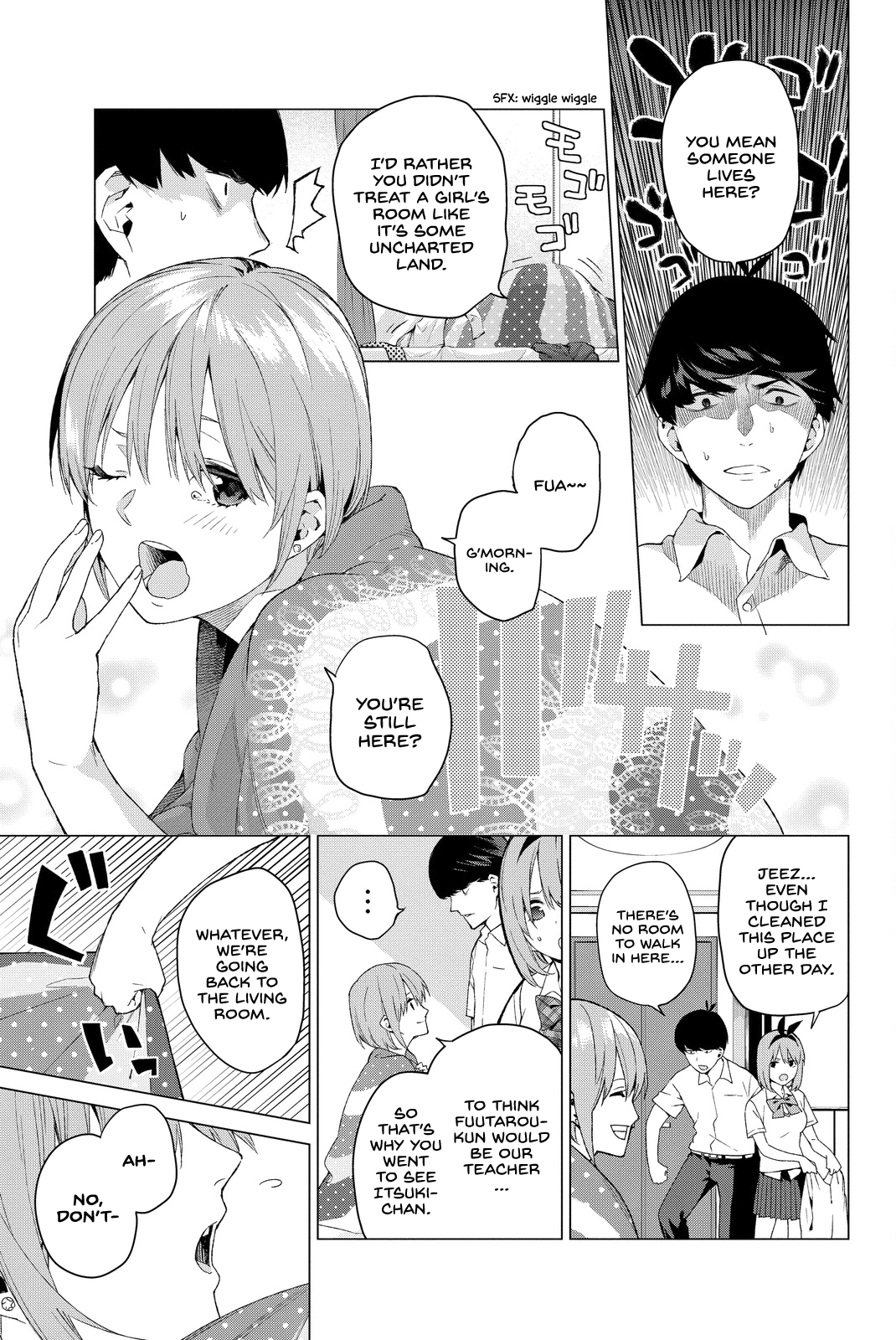Go-Toubun no Hanayome Chapter 2 page 11 - Chapter 2: Home visit [HQ]