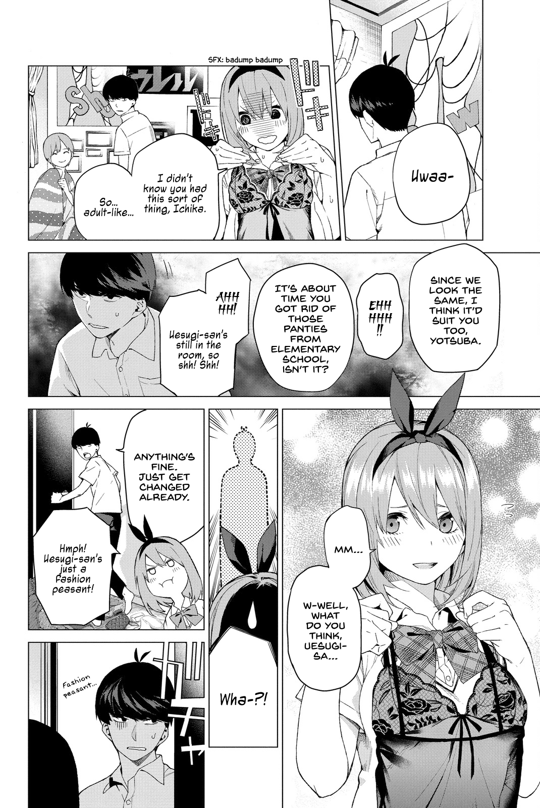 Go-Toubun no Hanayome Chapter 2 page 14 - Chapter 2: Home visit [HQ]