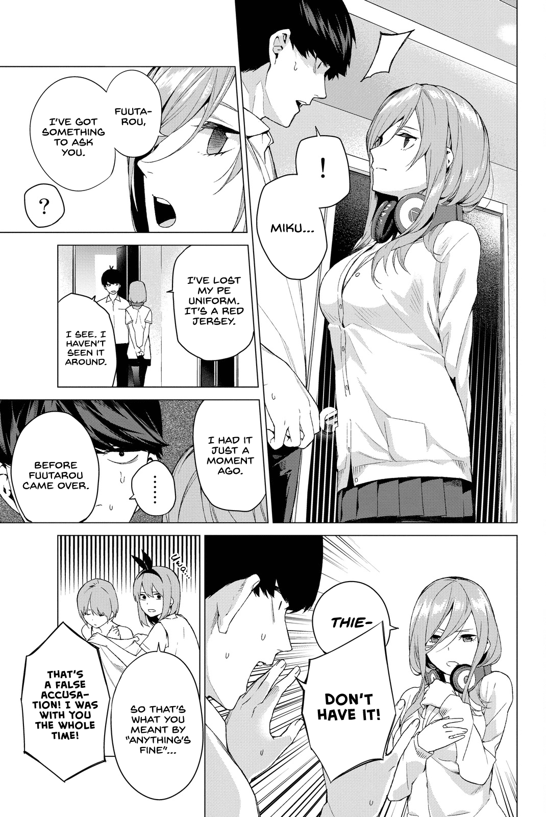 Go-Toubun no Hanayome Chapter 2 page 15 - Chapter 2: Home visit [HQ]
