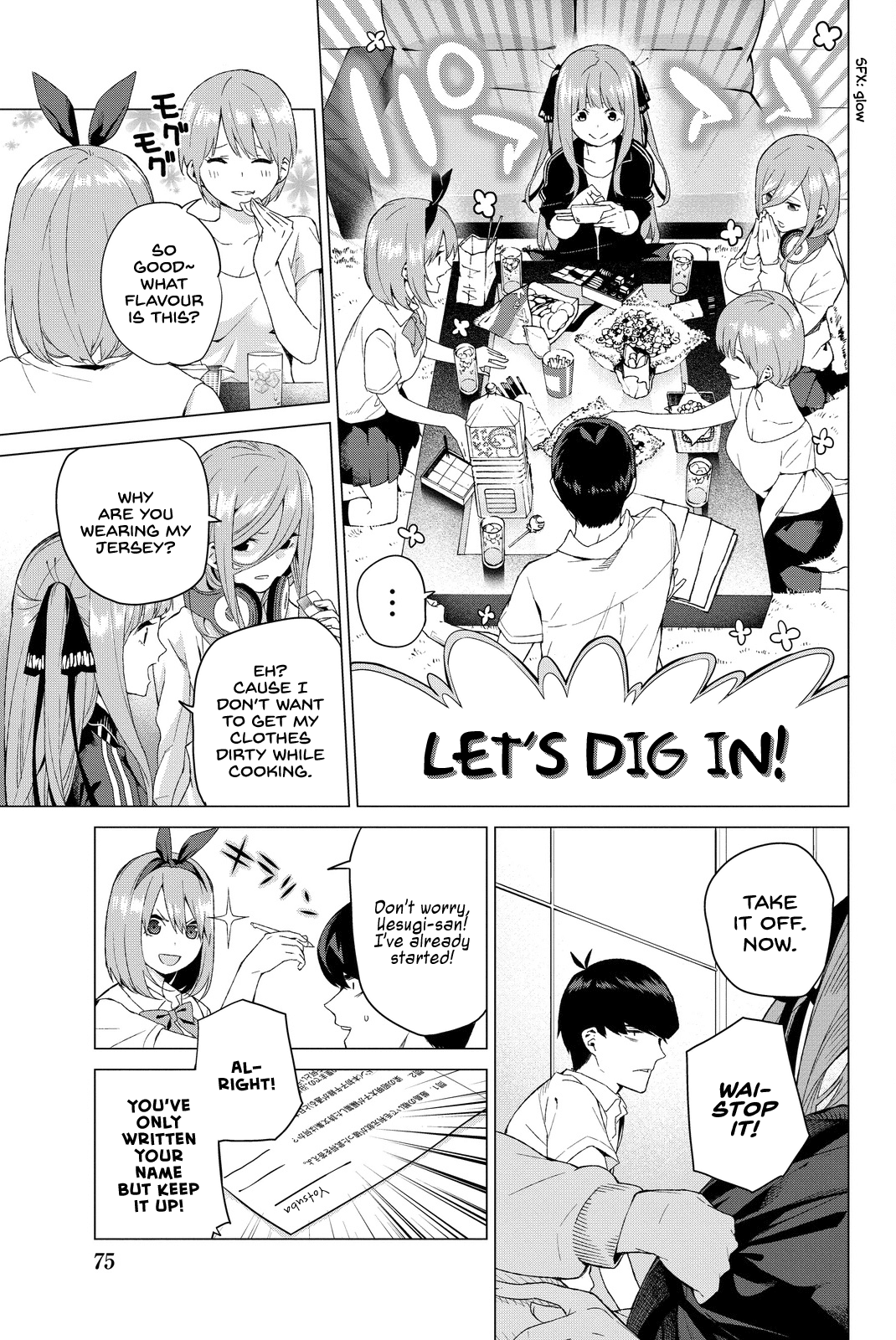 Go-Toubun no Hanayome Chapter 2 page 19 - Chapter 2: Home visit [HQ]