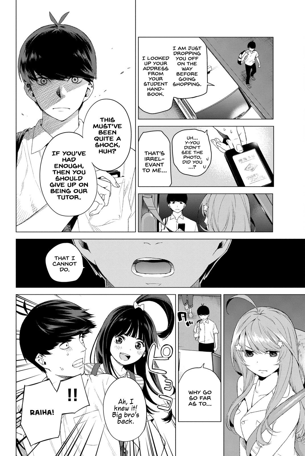 Go-Toubun no Hanayome Chapter 2 page 26 - Chapter 2: Home visit [HQ]