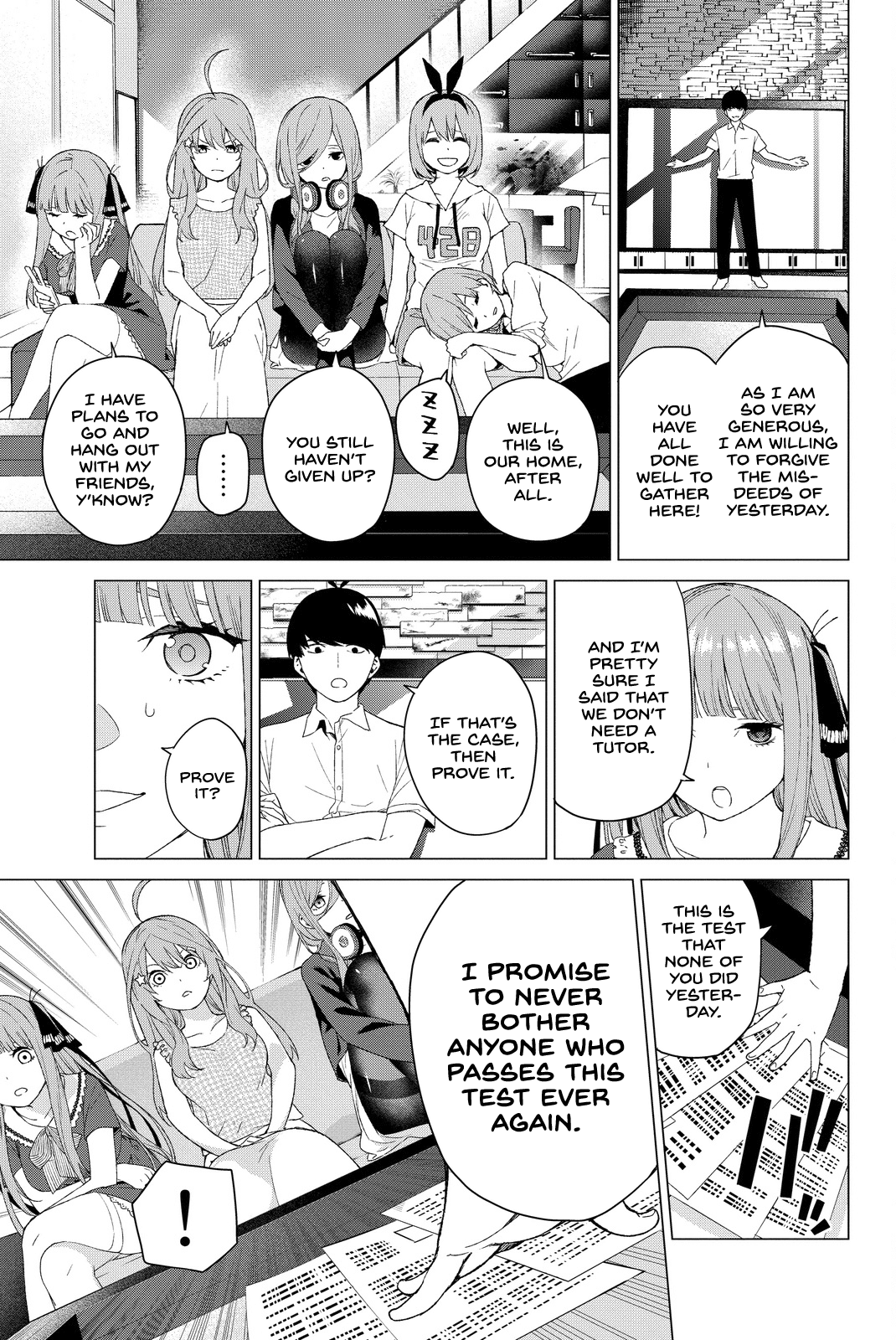 Go-Toubun no Hanayome Chapter 2 page 35 - Chapter 2: Home visit [HQ]