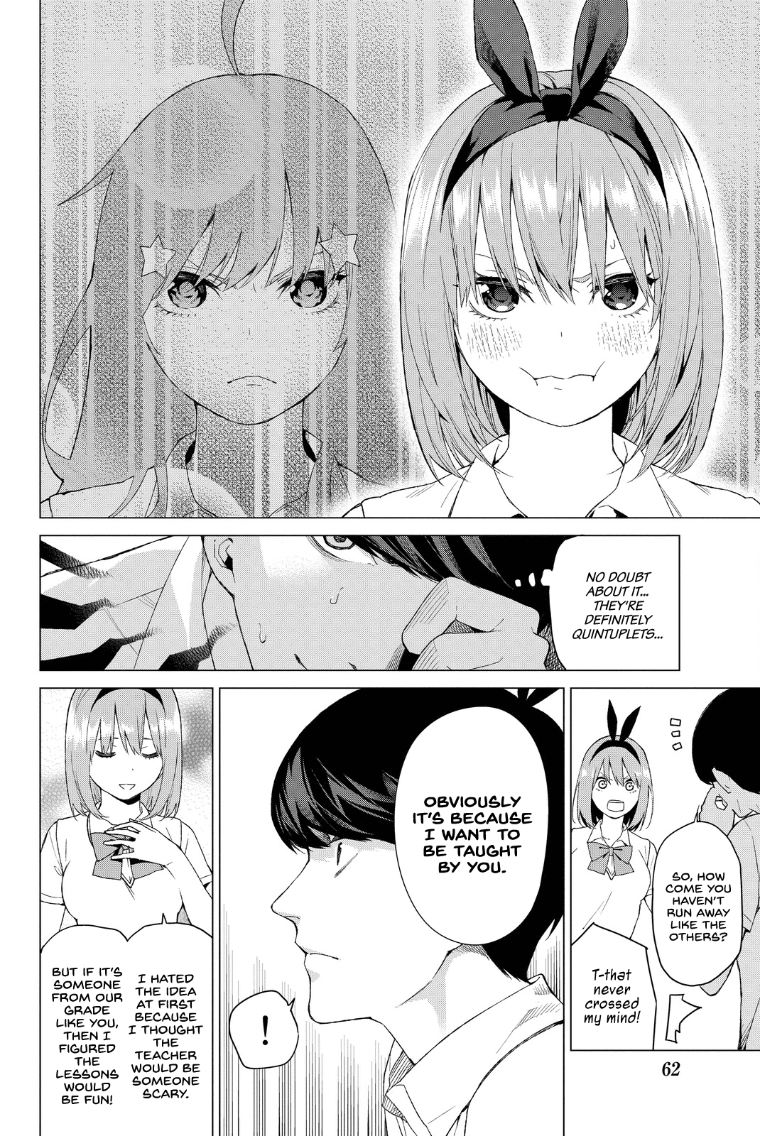Go-Toubun no Hanayome Chapter 2 page 6 - Chapter 2: Home visit [HQ]