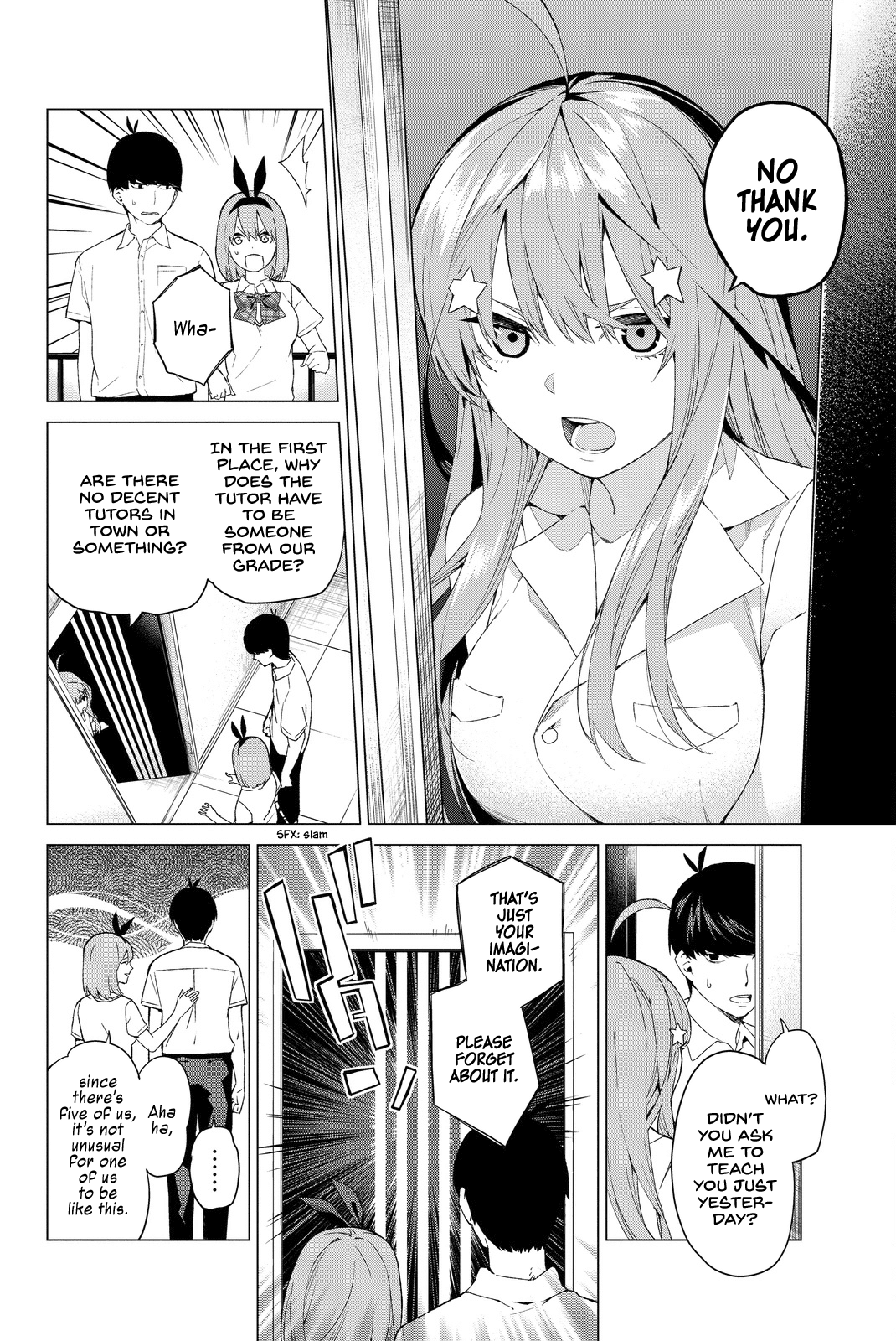 Go-Toubun no Hanayome Chapter 2 page 8 - Chapter 2: Home visit [HQ]