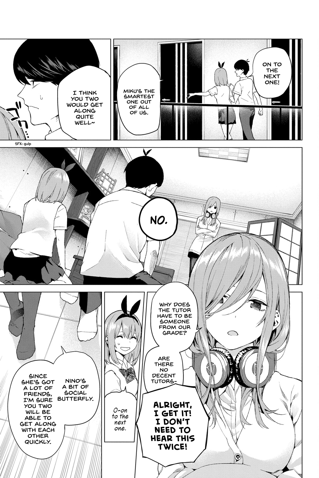 Go-Toubun no Hanayome Chapter 2 page 9 - Chapter 2: Home visit [HQ]