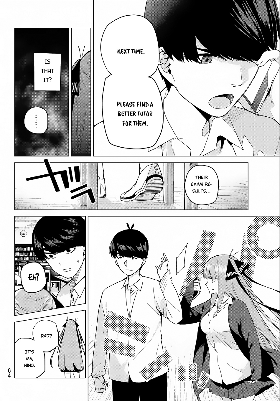 Go-Toubun no Hanayome Chapter 20 page 13 - Chapter 20: Midterm Examinations