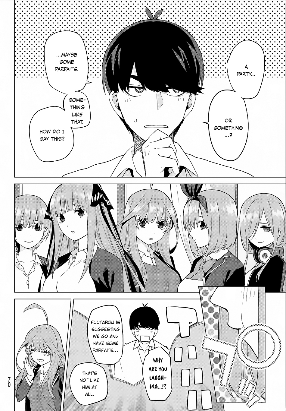 Go-Toubun no Hanayome Chapter 20 page 18 - Chapter 20: Midterm Examinations