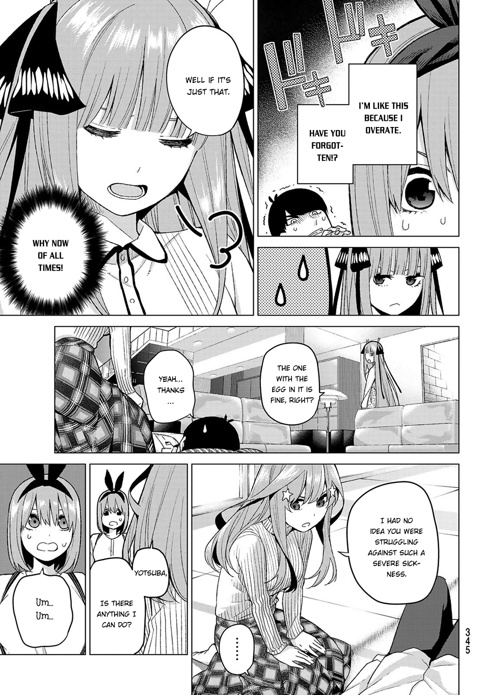 Go-Toubun no Hanayome Chapter 21 page 10 - Chapter 21: Spell