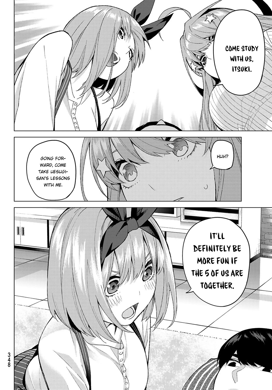 Go-Toubun no Hanayome Chapter 21 page 13 - Chapter 21: Spell