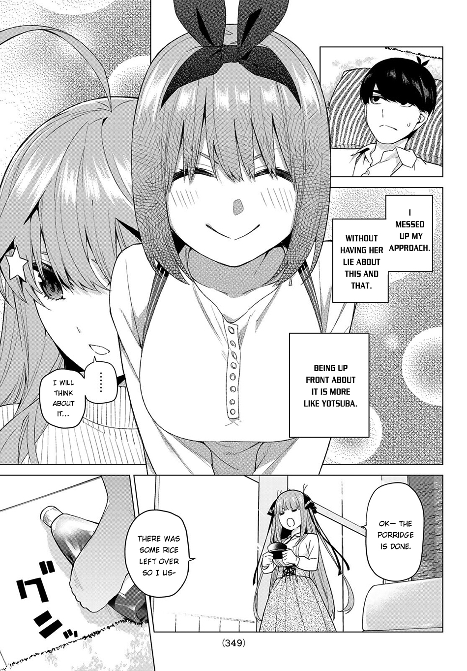 Go-Toubun no Hanayome Chapter 21 page 14 - Chapter 21: Spell