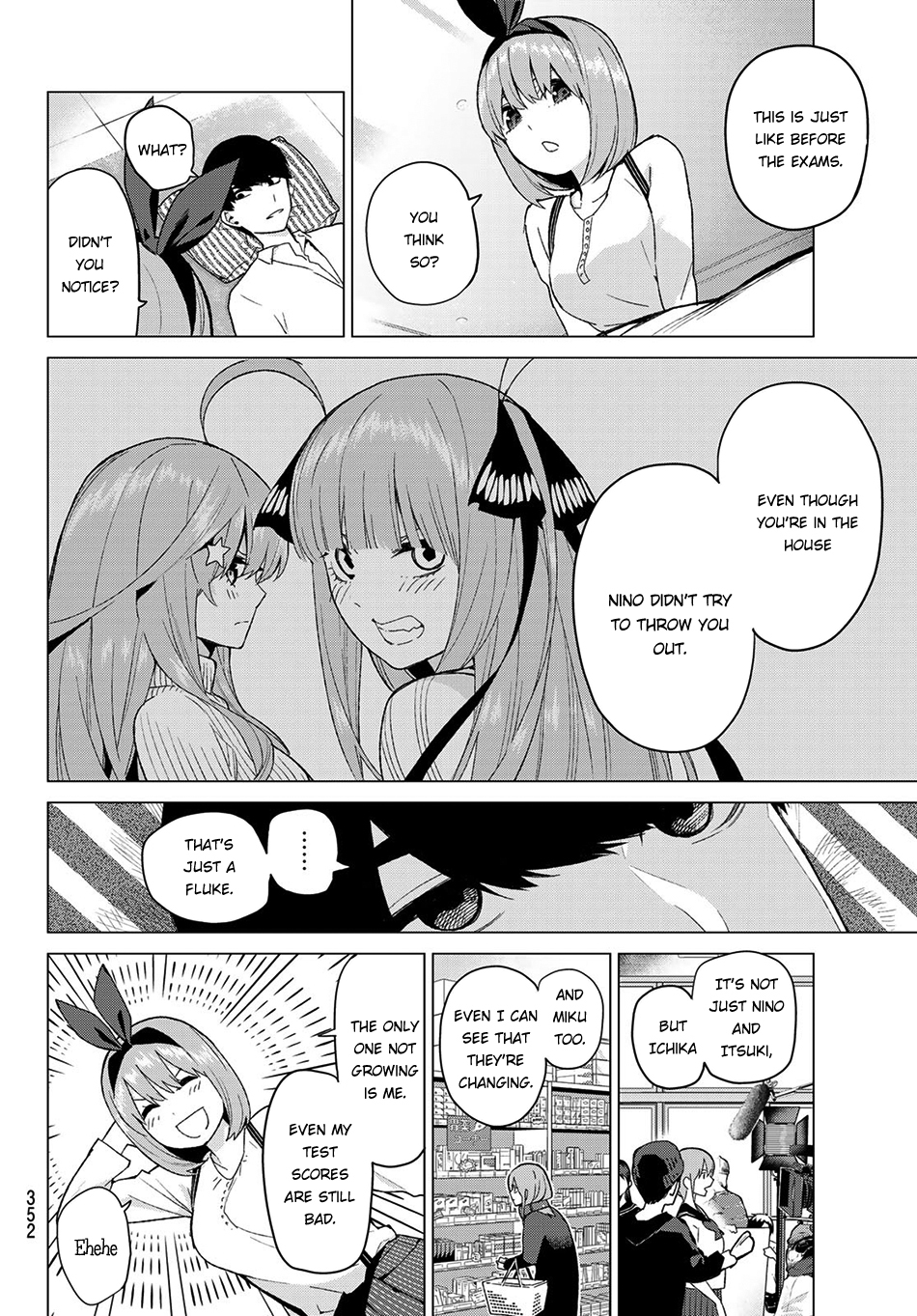Go-Toubun no Hanayome Chapter 21 page 17 - Chapter 21: Spell