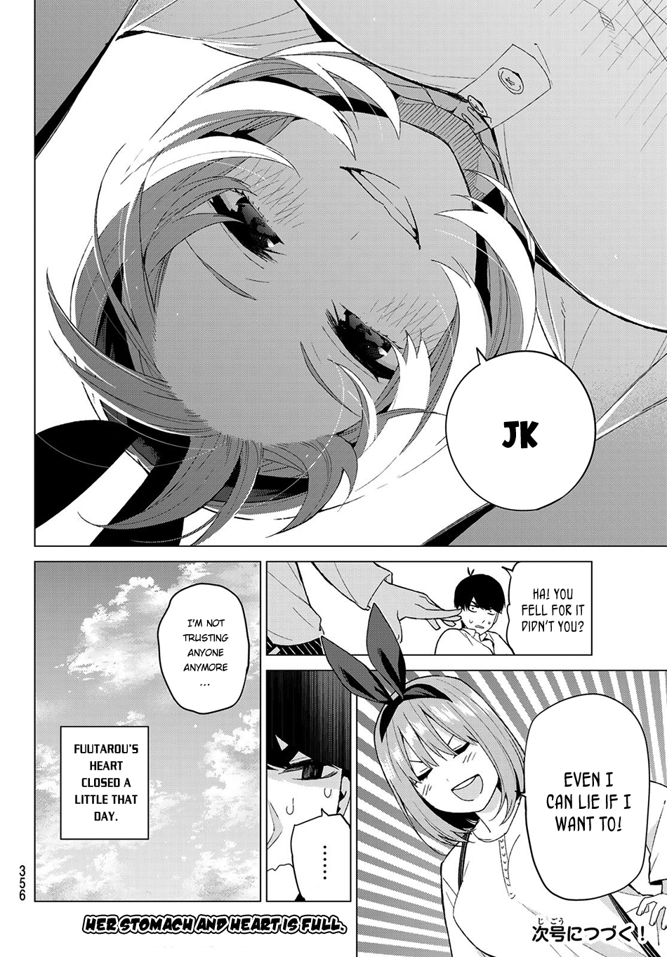 Go-Toubun no Hanayome Chapter 21 page 20 - Chapter 21: Spell