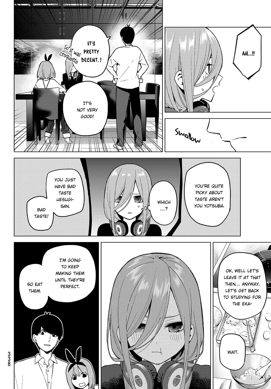 Go-Toubun no Hanayome Chapter 21 page 3 - Chapter 21: Spell