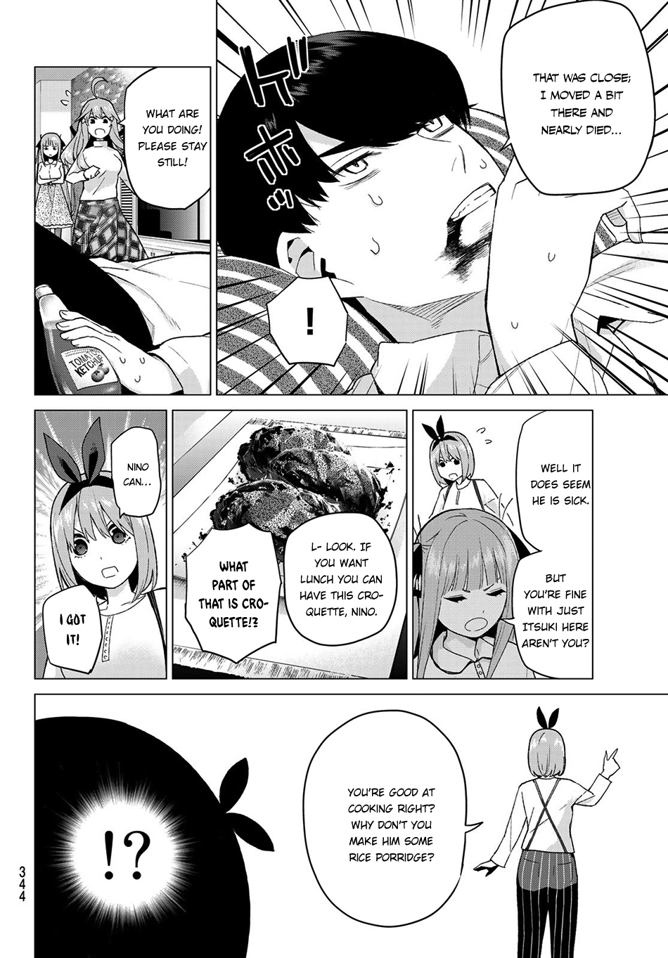 Go-Toubun no Hanayome Chapter 21 page 9 - Chapter 21: Spell