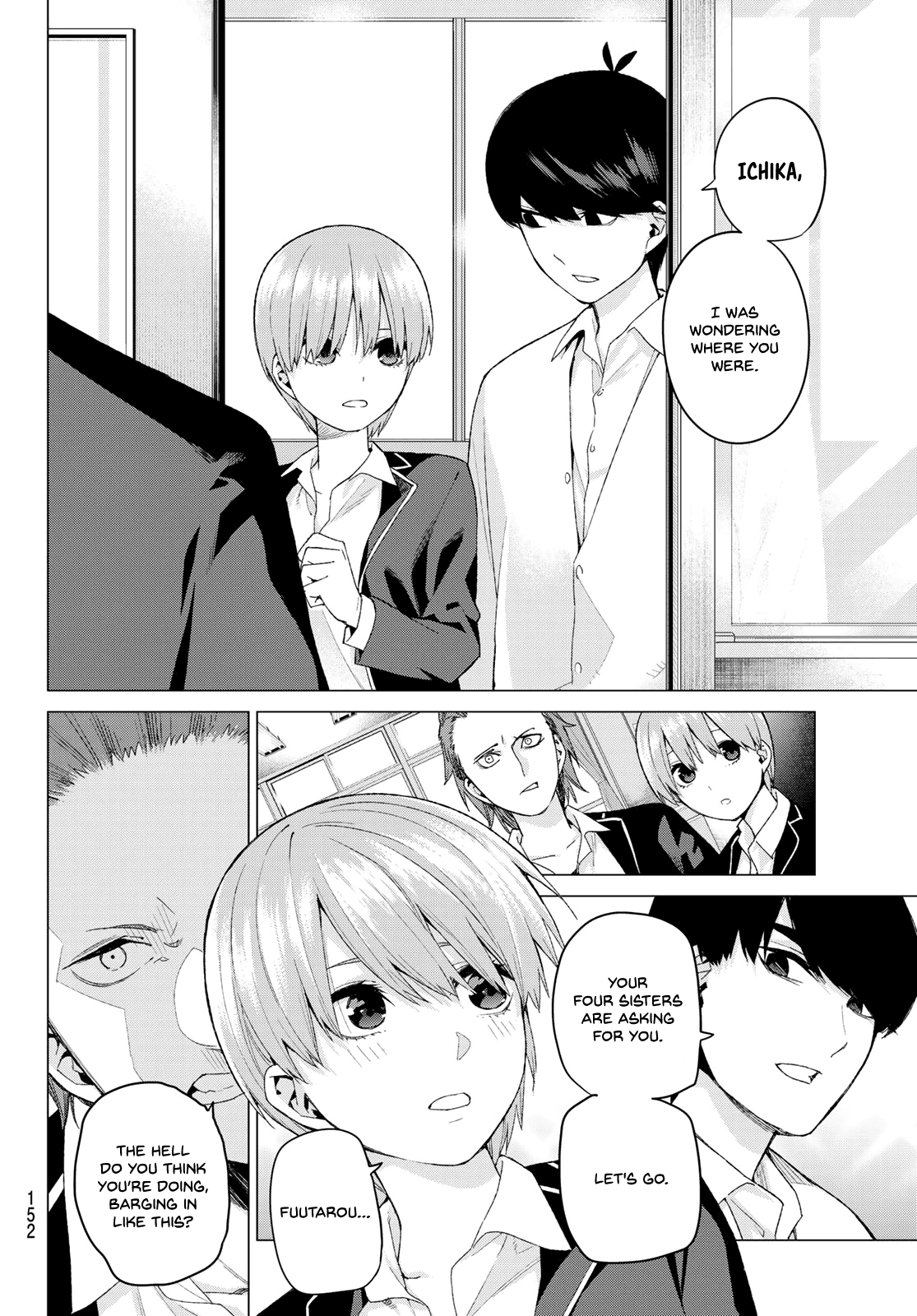 Go-Toubun no Hanayome Chapter 22 page 12 - Chapter 22: The Legend that Binds [HQ]