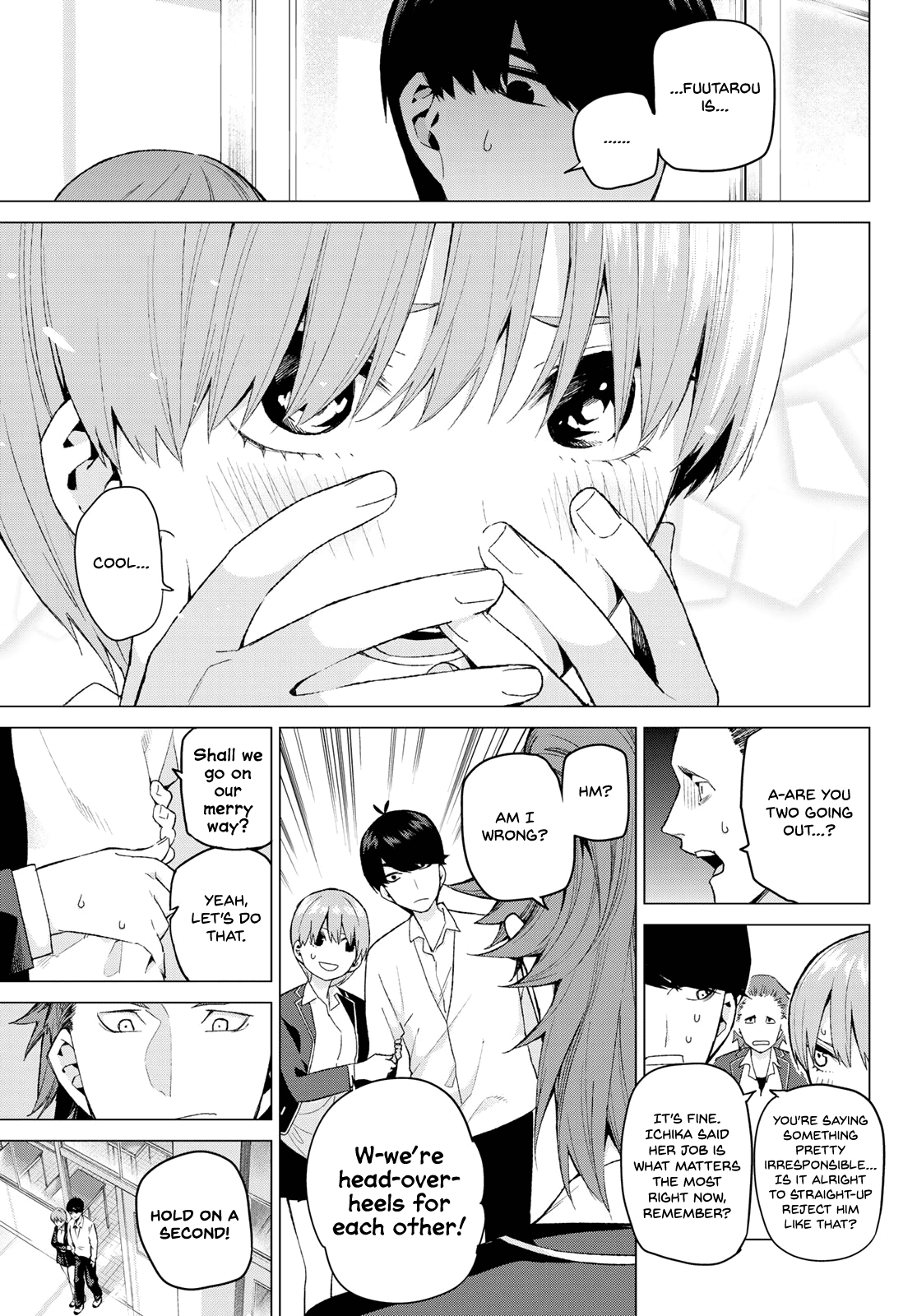 Go-Toubun no Hanayome Chapter 22 page 15 - Chapter 22: The Legend that Binds [HQ]