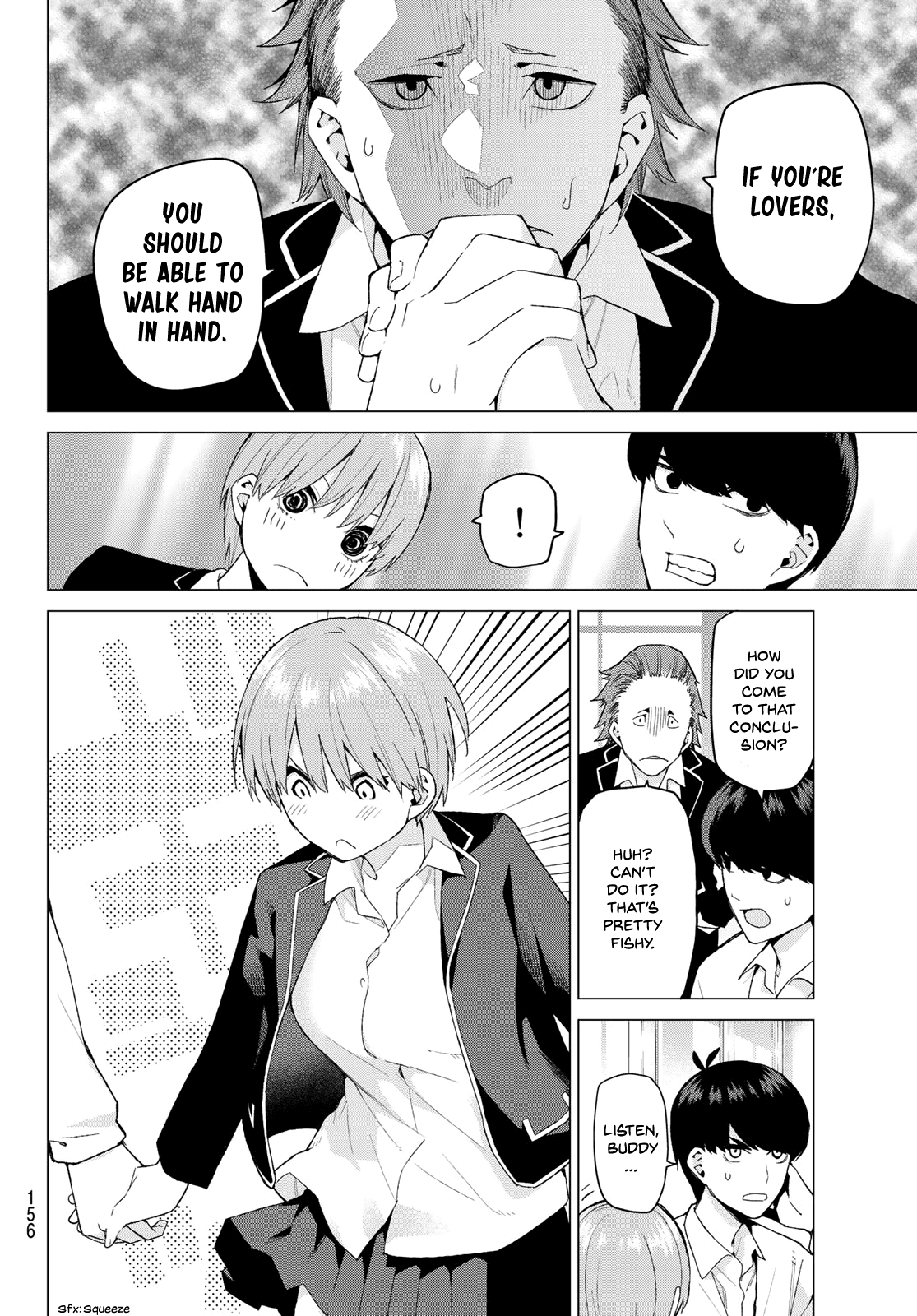 Go-Toubun no Hanayome Chapter 22 page 16 - Chapter 22: The Legend that Binds [HQ]
