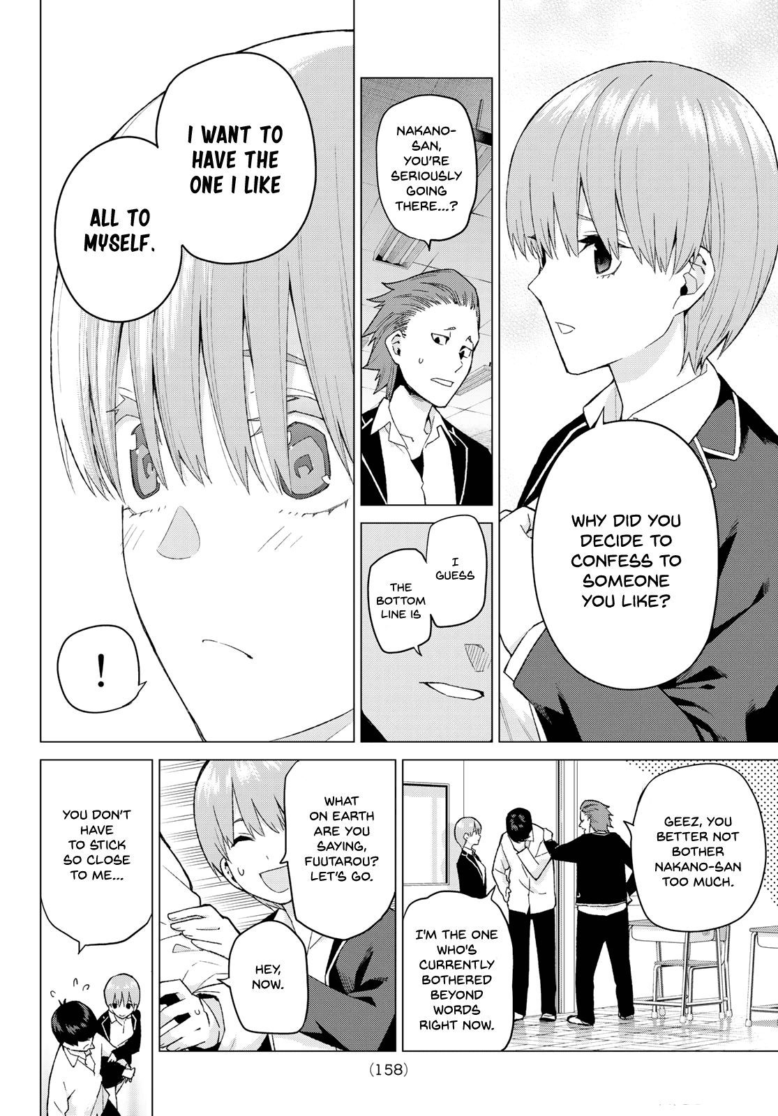 Go-Toubun no Hanayome Chapter 22 page 18 - Chapter 22: The Legend that Binds [HQ]