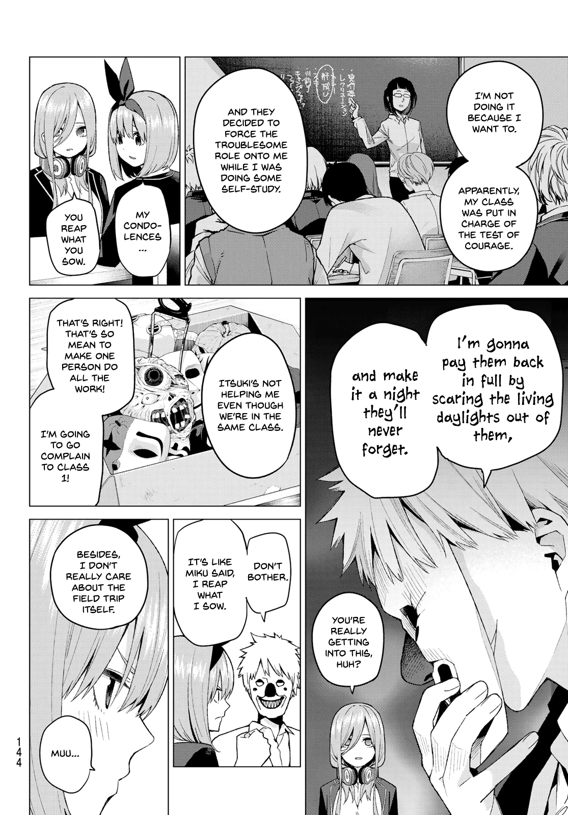 Go-Toubun no Hanayome Chapter 22 page 4 - Chapter 22: The Legend that Binds [HQ]