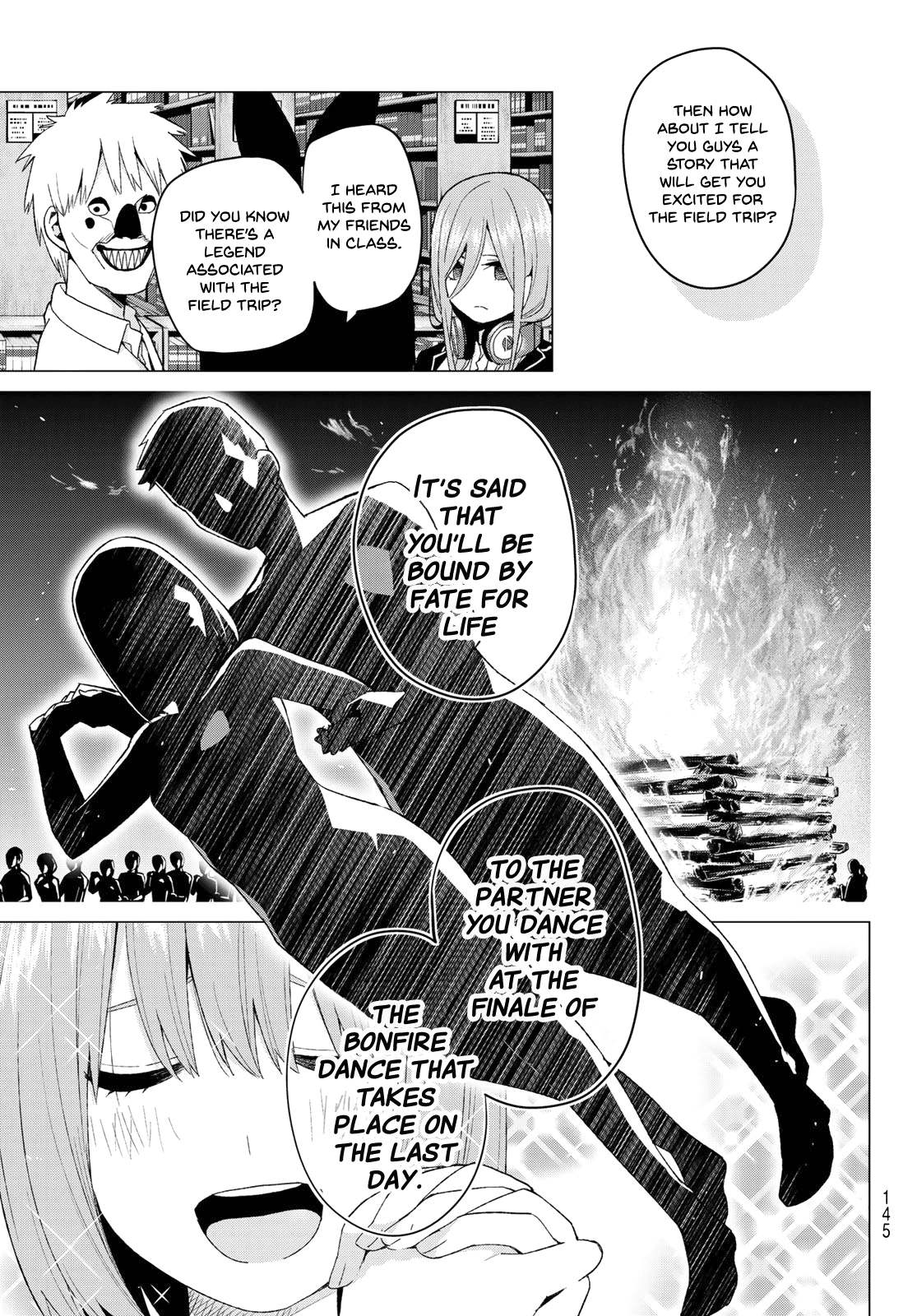 Go-Toubun no Hanayome Chapter 22 page 5 - Chapter 22: The Legend that Binds [HQ]