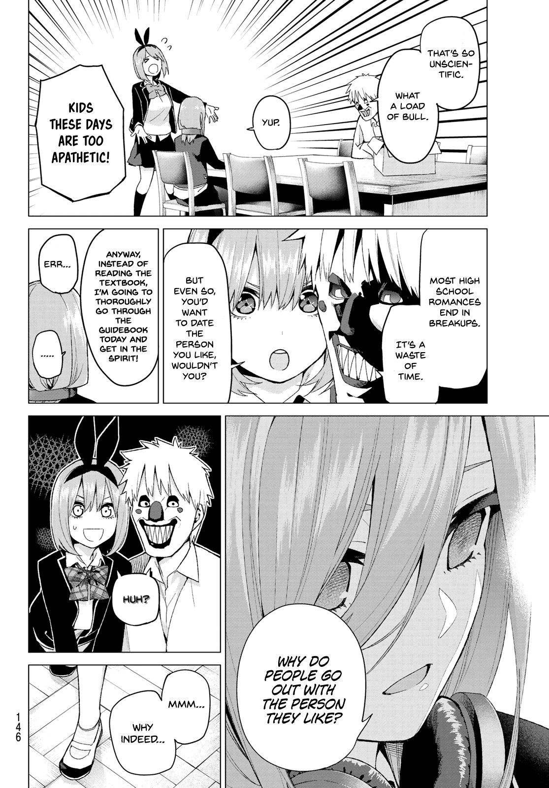 Go-Toubun no Hanayome Chapter 22 page 6 - Chapter 22: The Legend that Binds [HQ]