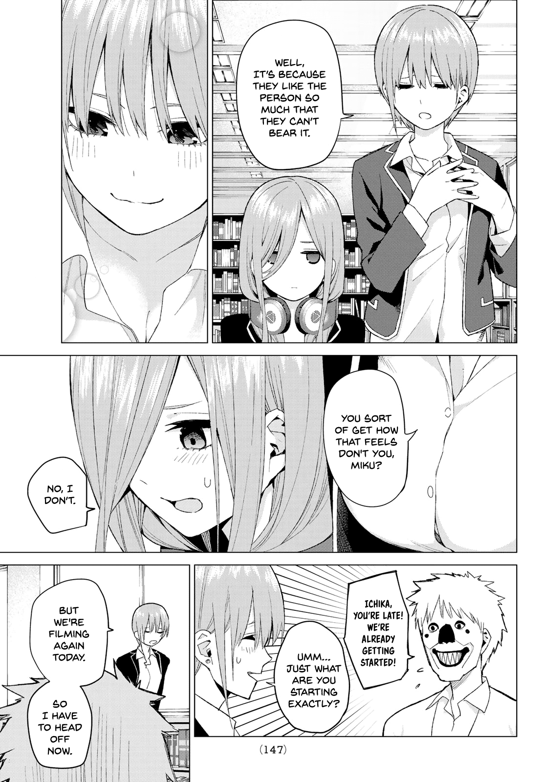 Go-Toubun no Hanayome Chapter 22 page 7 - Chapter 22: The Legend that Binds [HQ]