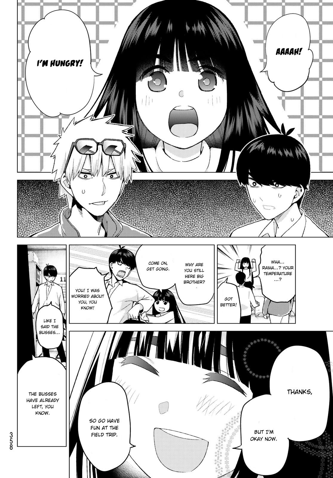Go-Toubun no Hanayome Chapter 23 page 13 - Chapter 23: Six-person Field Trip
