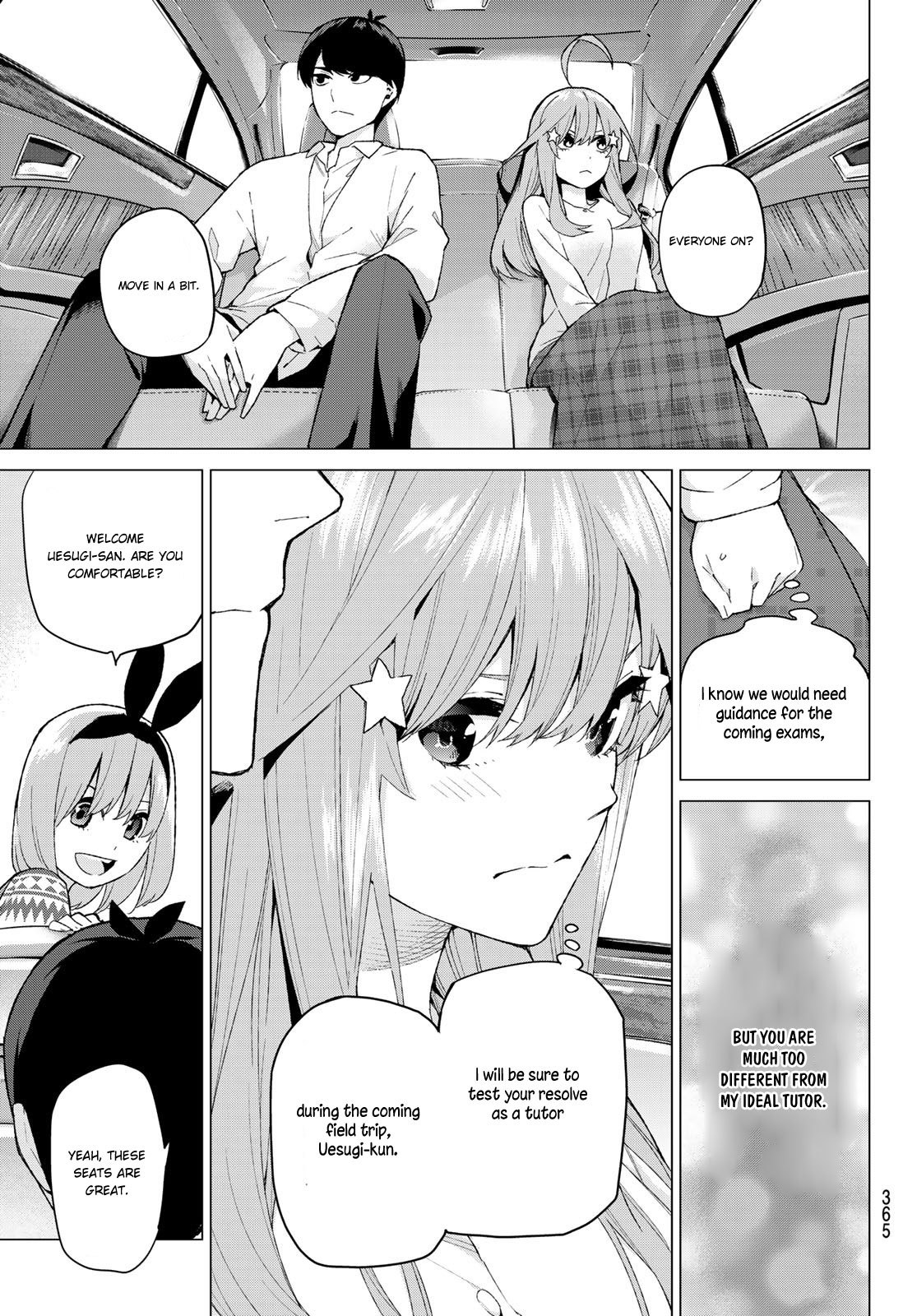 Go-Toubun no Hanayome Chapter 23 page 19 - Chapter 23: Six-person Field Trip