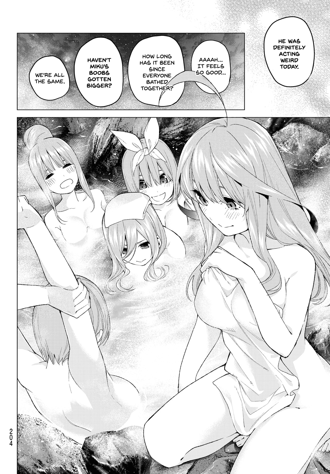 Go-Toubun no Hanayome Chapter 24 page 10 - Chapter 24: The Legend that Binds - Day One [HQ]