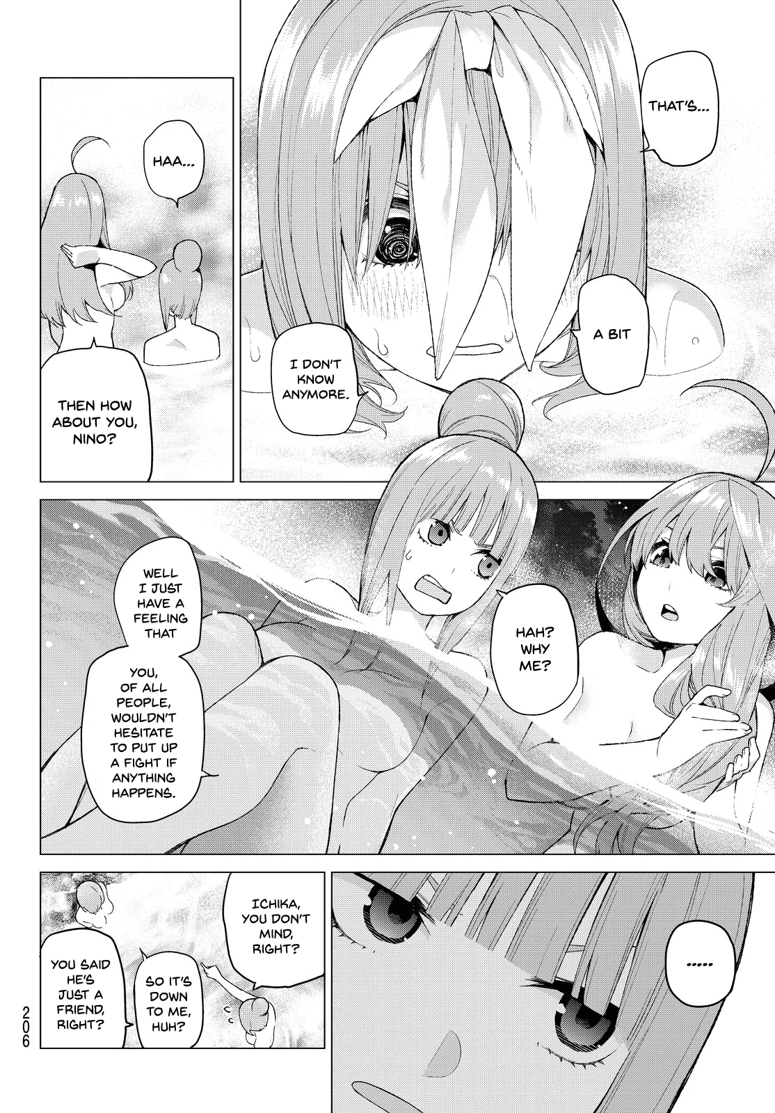 Go-Toubun no Hanayome Chapter 24 page 12 - Chapter 24: The Legend that Binds - Day One [HQ]