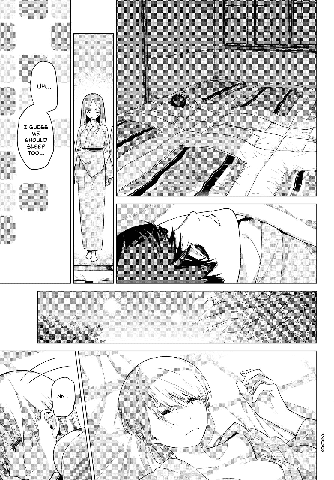 Go-Toubun no Hanayome Chapter 24 page 15 - Chapter 24: The Legend that Binds - Day One [HQ]