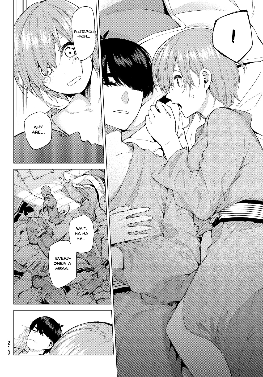 Go-Toubun no Hanayome Chapter 24 page 16 - Chapter 24: The Legend that Binds - Day One [HQ]
