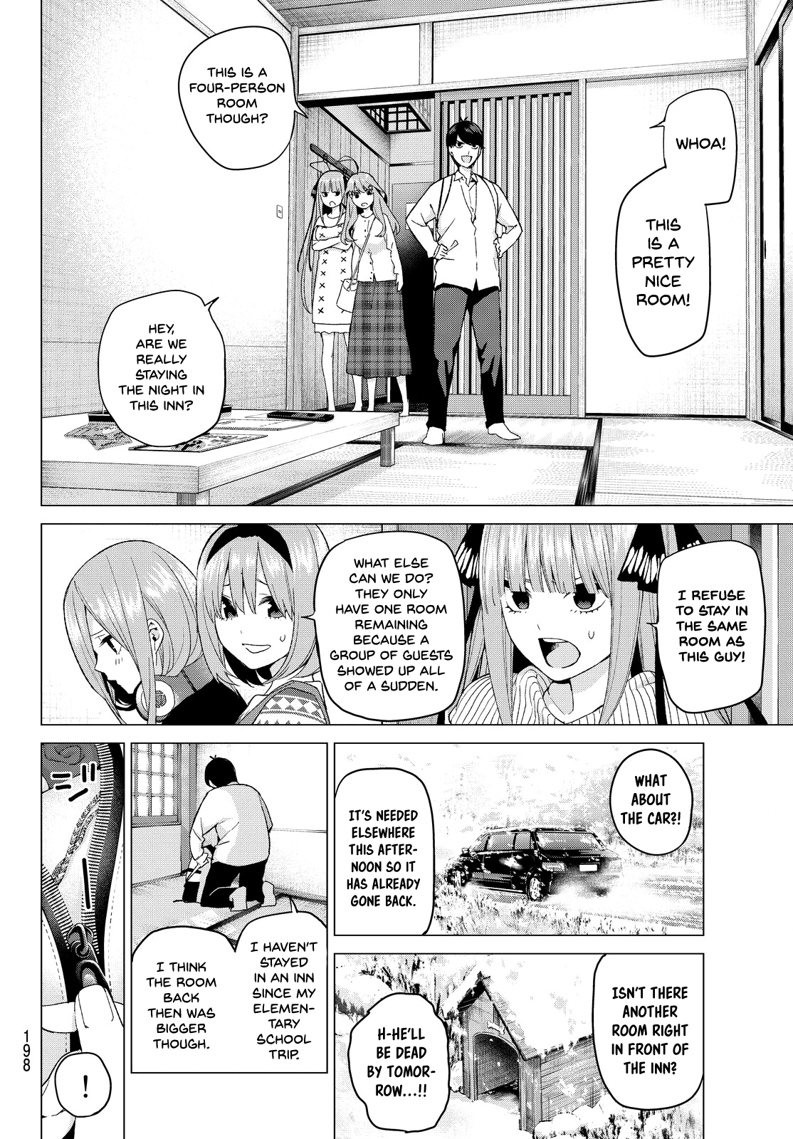 Go-Toubun no Hanayome Chapter 24 page 4 - Chapter 24: The Legend that Binds - Day One [HQ]
