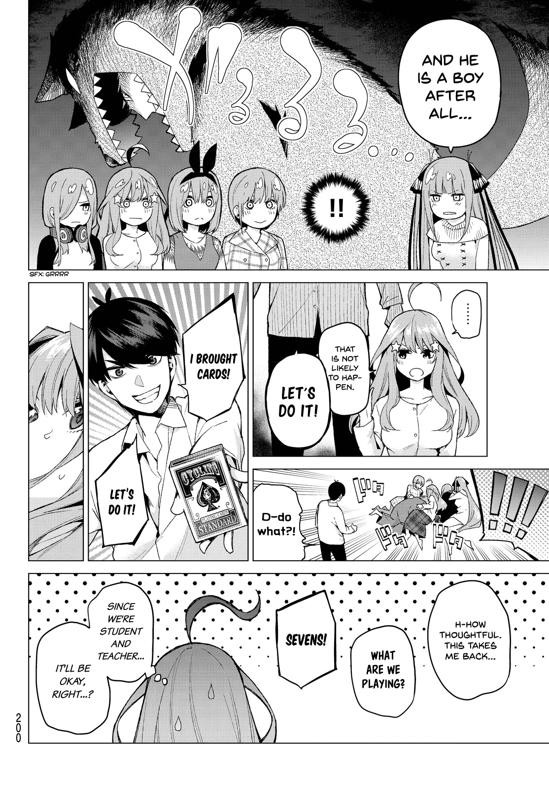 Go-Toubun no Hanayome Chapter 24 page 6 - Chapter 24: The Legend that Binds - Day One [HQ]