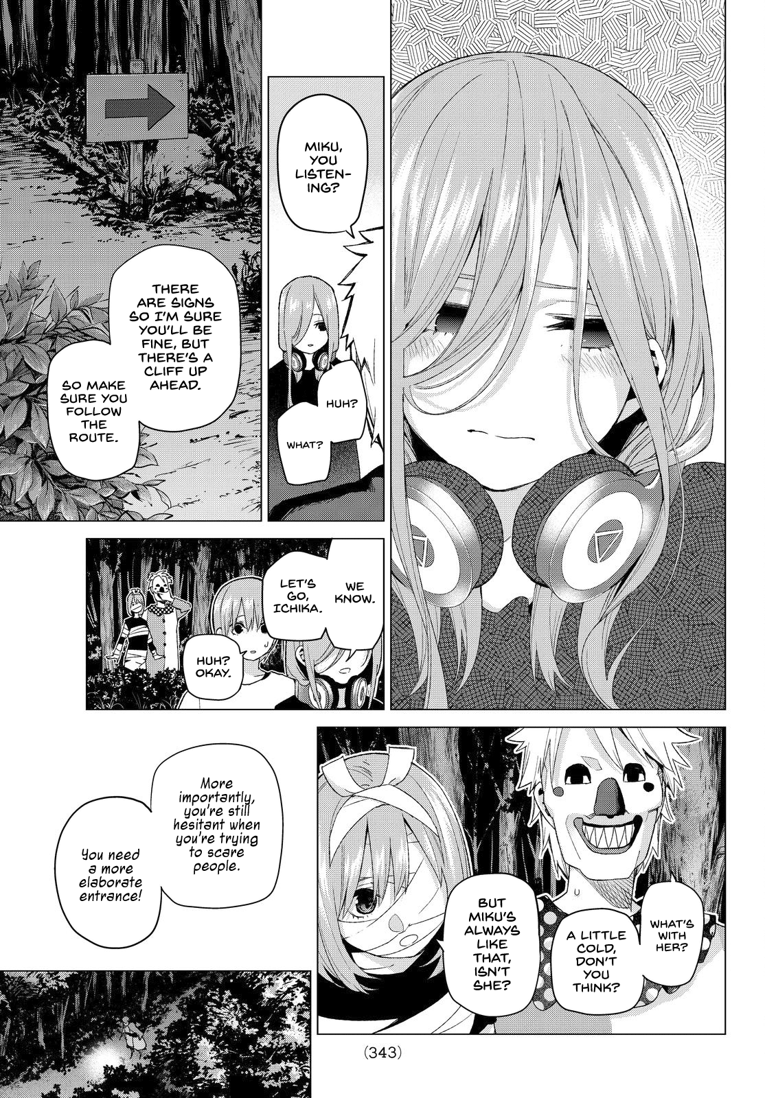 Go-Toubun no Hanayome Chapter 25 page 11 - Chapter 25: The Legend that Binds - Day Two [HQ]