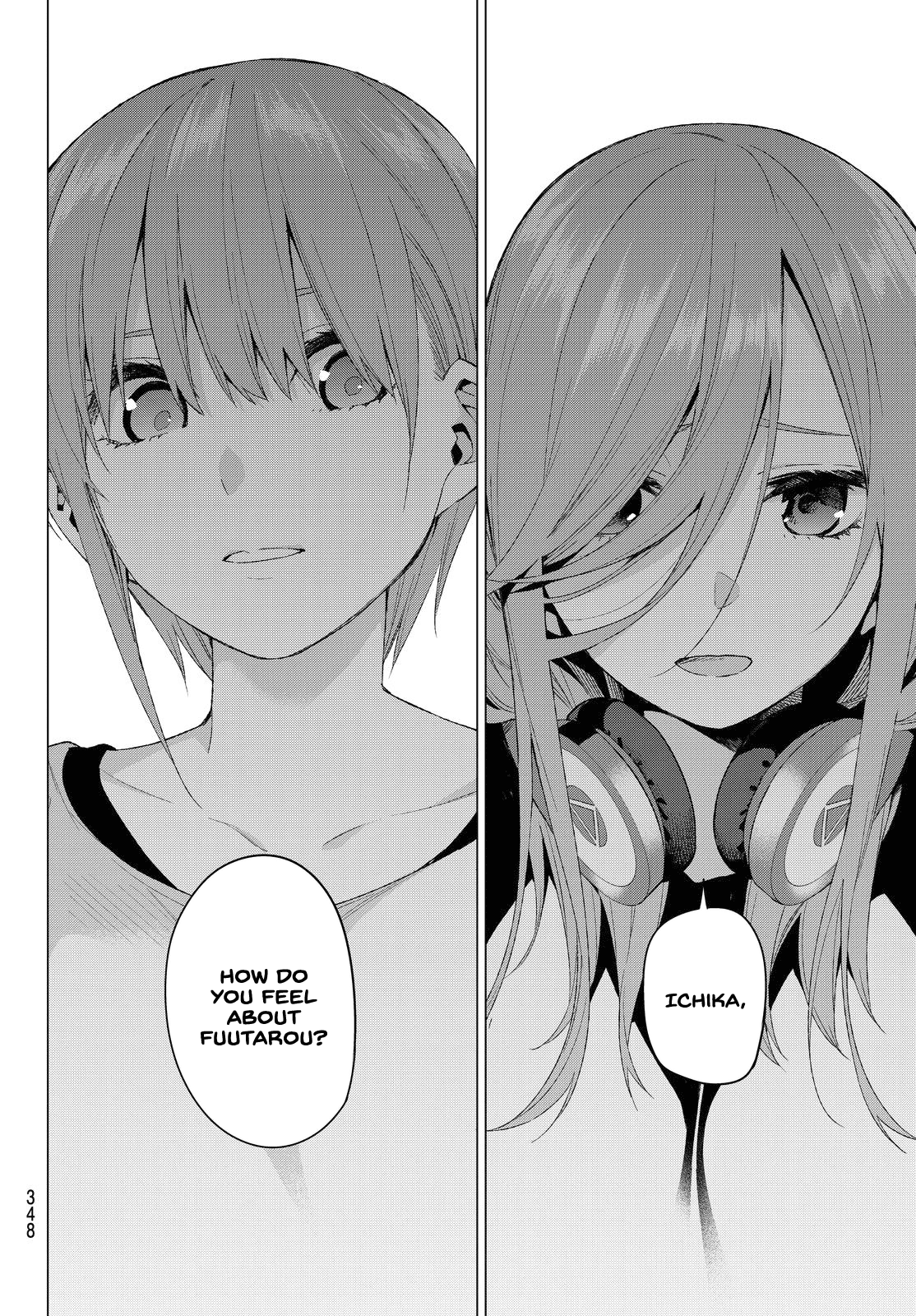 Go-Toubun no Hanayome Chapter 25 page 16 - Chapter 25: The Legend that Binds - Day Two [HQ]