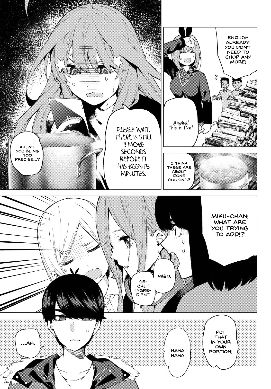 Go-Toubun no Hanayome Chapter 25 page 3 - Chapter 25: The Legend that Binds - Day Two [HQ]