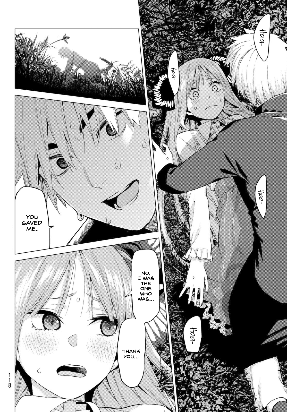 Go-Toubun no Hanayome Chapter 26 page 12 - Chapter 26: The Legend that Binds - Day Two ② [HQ]