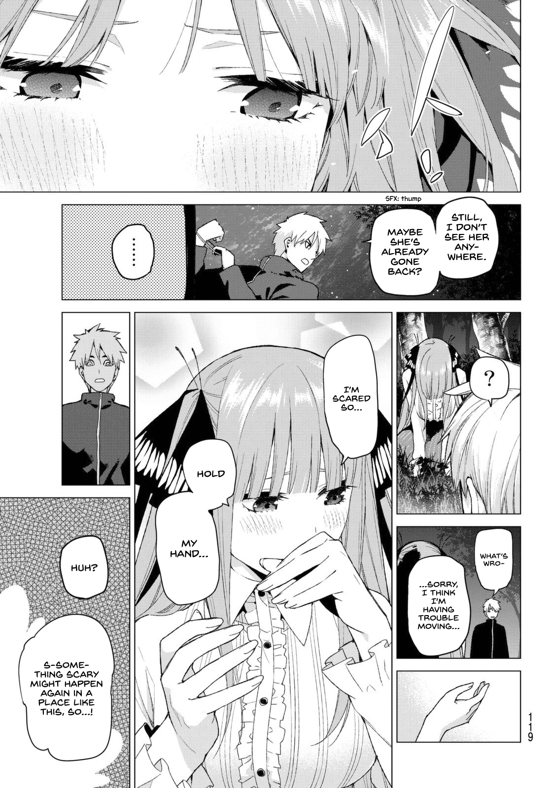 Go-Toubun no Hanayome Chapter 26 page 13 - Chapter 26: The Legend that Binds - Day Two ② [HQ]