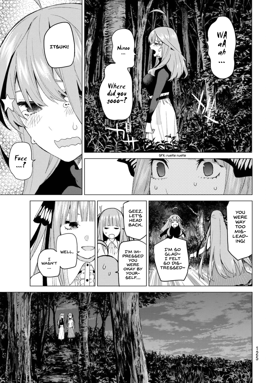 Go-Toubun no Hanayome Chapter 26 page 18 - Chapter 26: The Legend that Binds - Day Two ② [HQ]